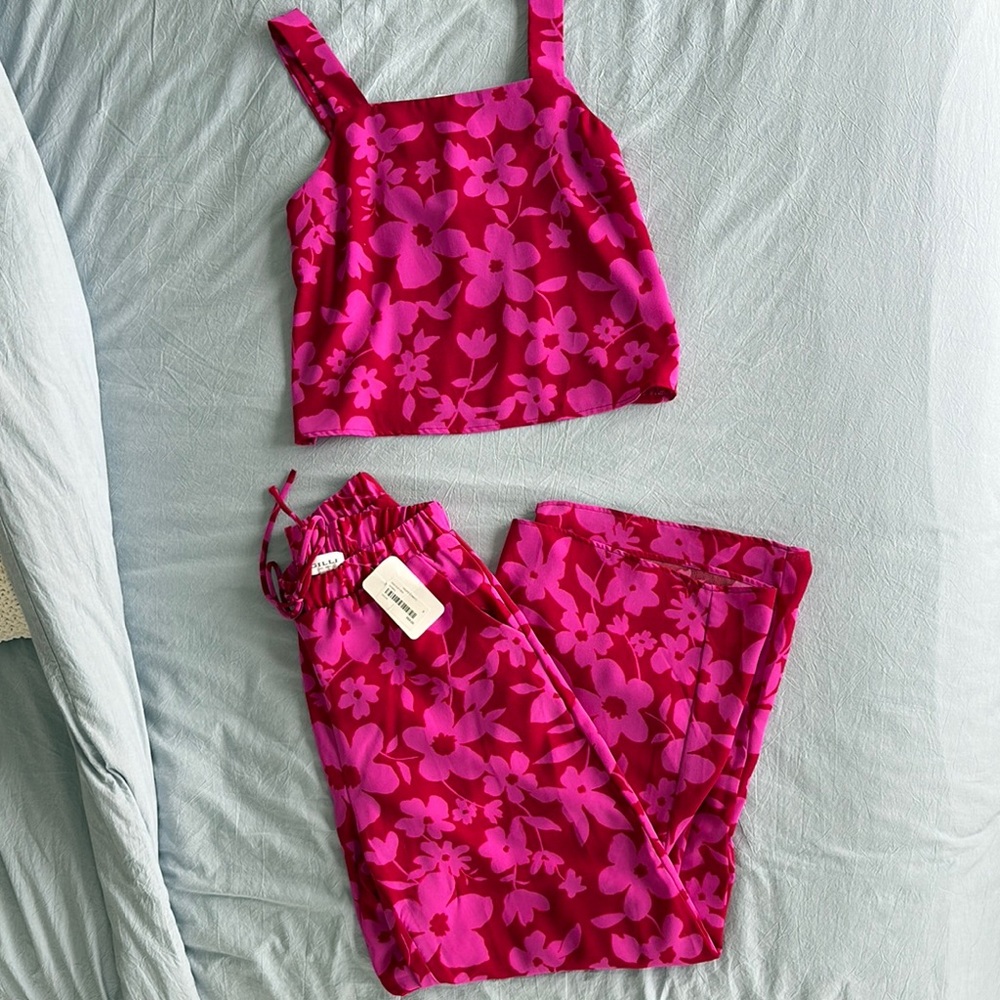 Gilli Pink Top & Pants Set